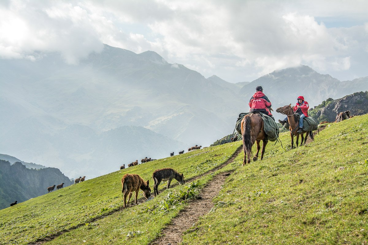 Arslanbob Horse Trek to Holy Lake, Sere Jailoo - Jalal-Abad region, Kyrgyzstan